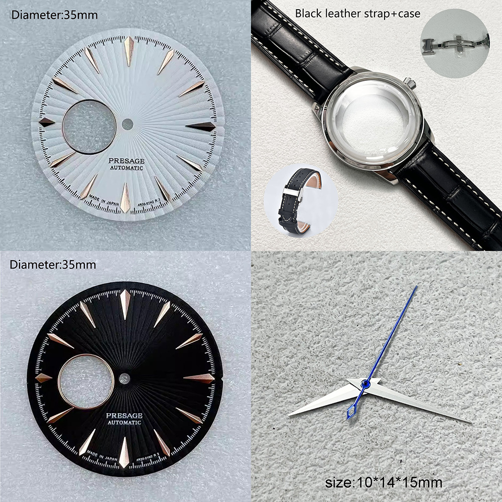 Seiko Watch Presage - NH38 35mm s 로고 다이얼 프레사지