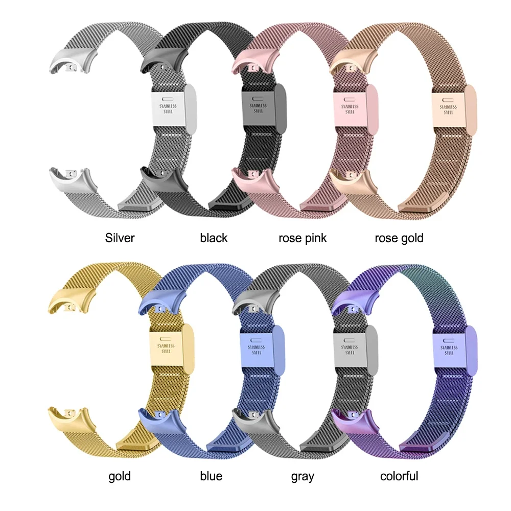 샤오미 미 밴드 9 스마트 팔찌 교체 액세서리, 금속  - Mesh Strap Metal 리뷰 및 가격