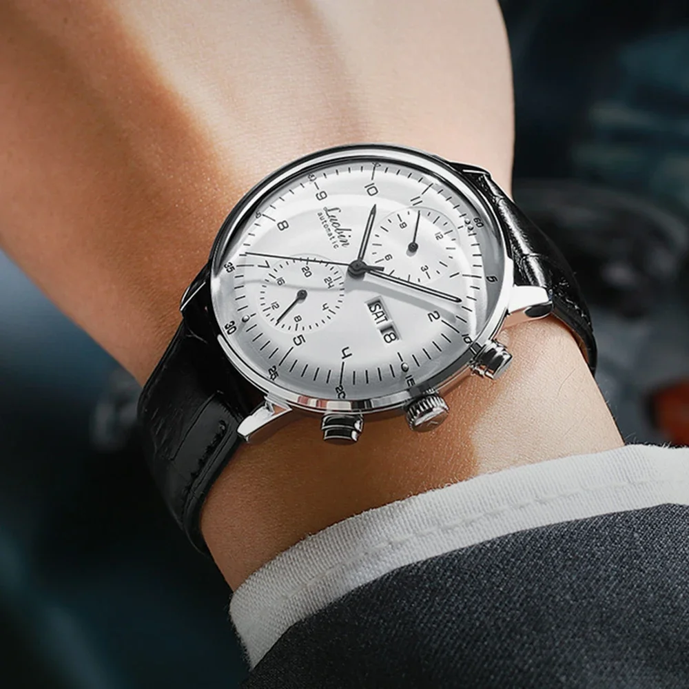 남성 패션 기계식 시계 비즈니스 자동 손목 시계 스테인 - Seiko Watch Presage 리뷰 및 가격