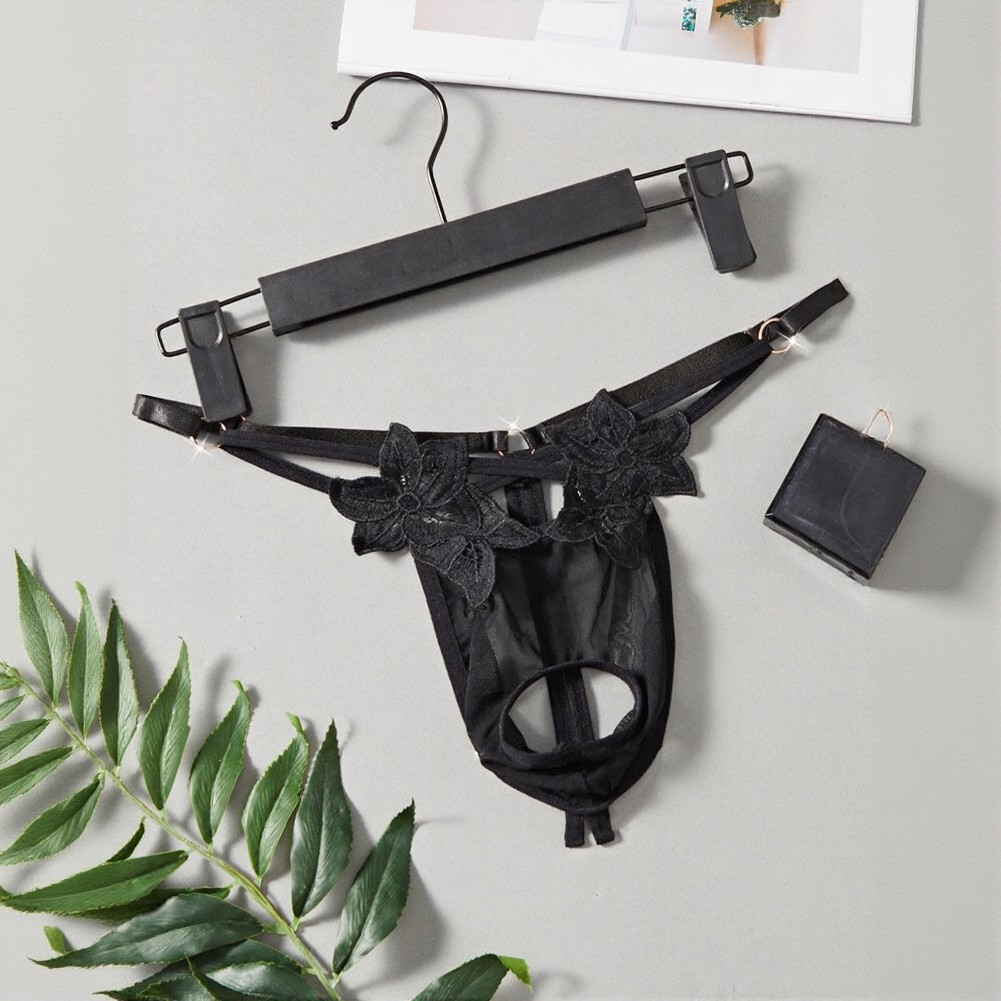 남성 레이스 G-스트링 속옷 꽃무늬 자수 메쉬 속이 비 - Mesh Strap Metal 리뷰 및 가격
