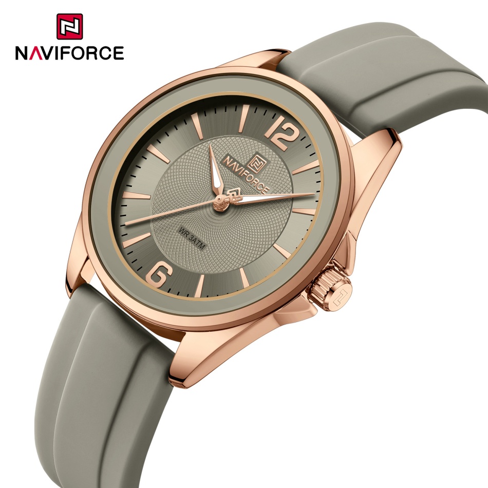새로운 스타일 NAVIFORCE 여성용 시계 스포츠 실 - Silicone Band Women 리뷰 및 가격