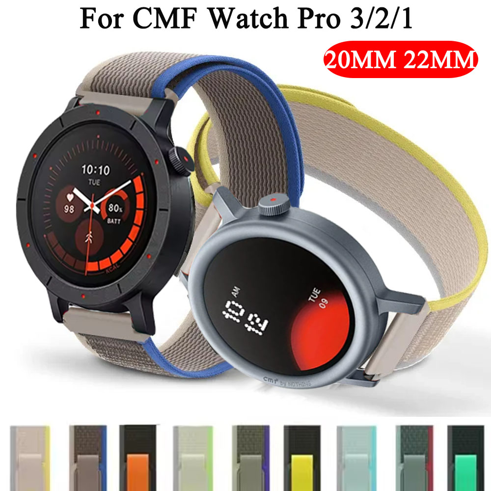 20/22mm 트레일 루프 워치밴드 (CMF by No - Sport Loop Velcro 리뷰 및 가격